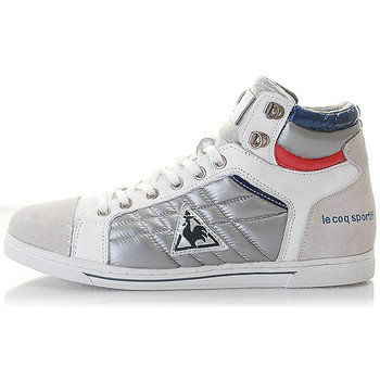 Le Coq Sportif Orleans Mid Fl Blanc - Chaussures Basket Montante Homme